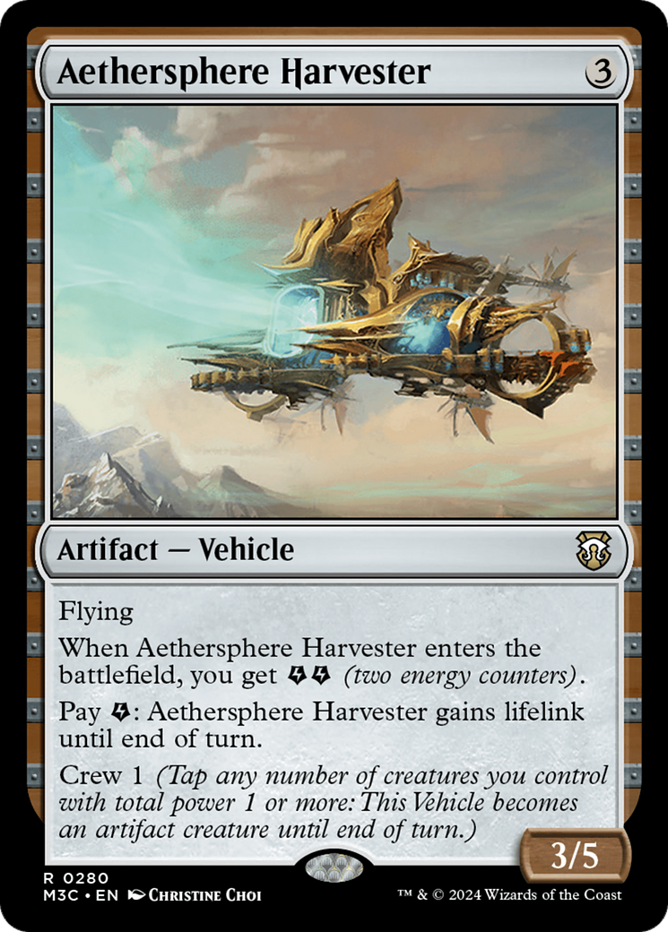 Image of Aethersphere Harvester [Modern Horizons 3 Commander]