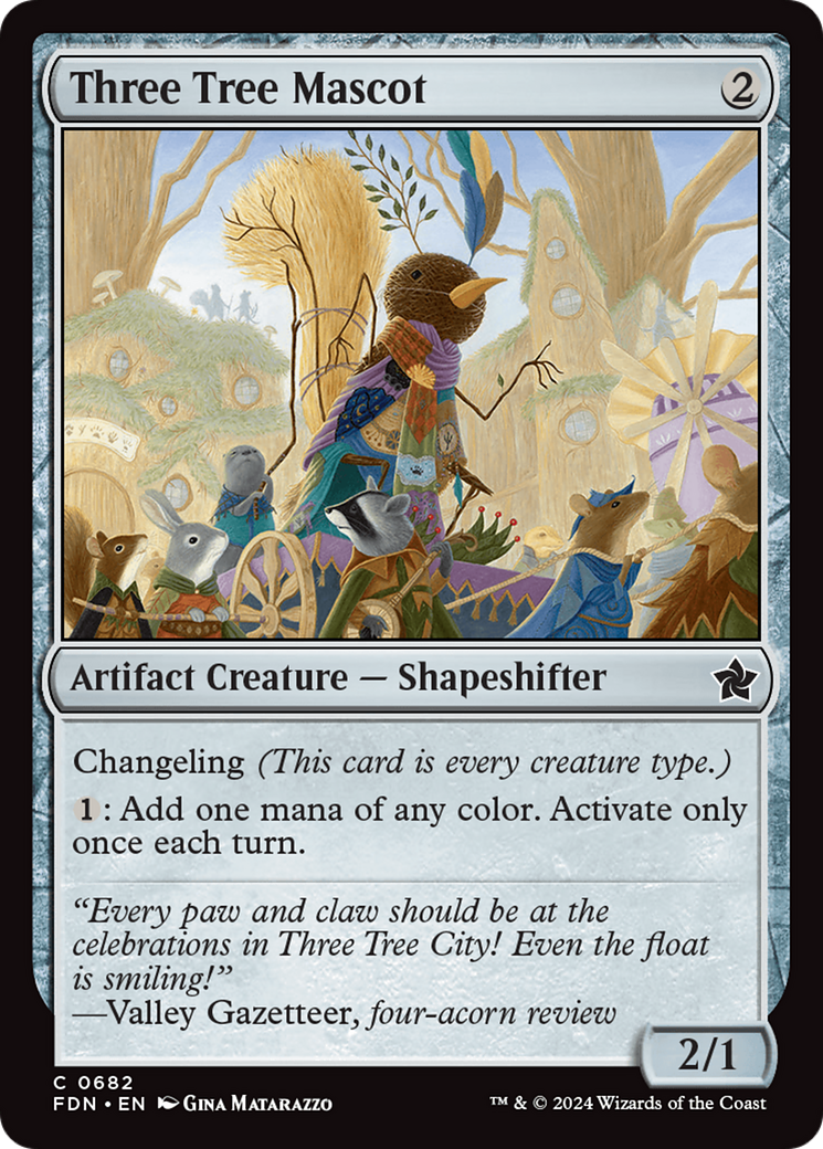 Image of Three Tree Mascot [Foundations]