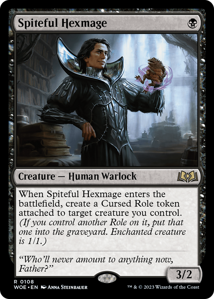 Image of Spiteful Hexmage [Wilds of Eldraine]