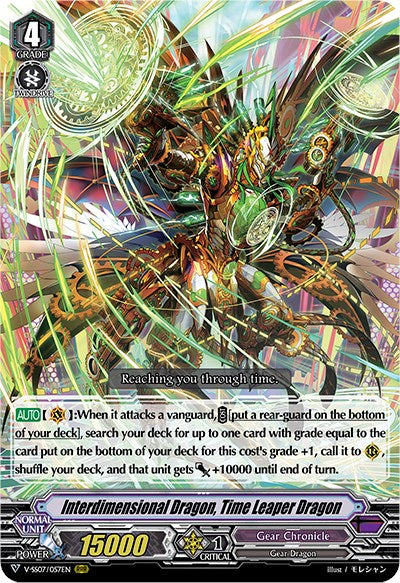 Image of Interdimensional Dragon, Time Leaper Dragon (V-SS07/057EN) [Clan Selection Plus Vol.1]