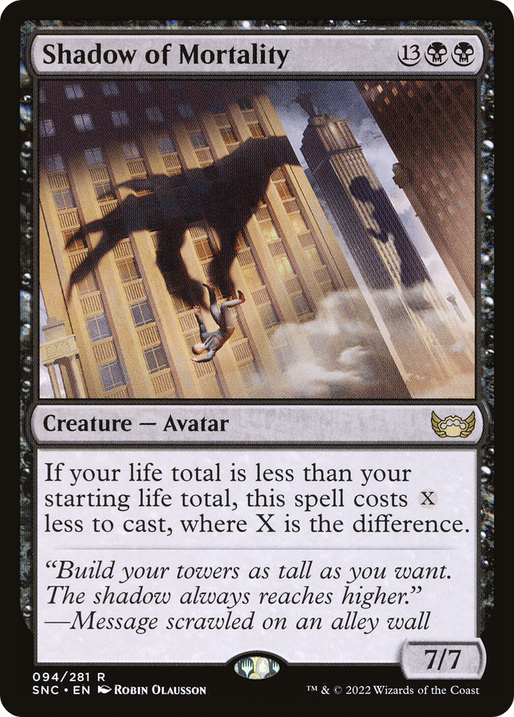 Image of Shadow of Mortality [Streets of New Capenna]