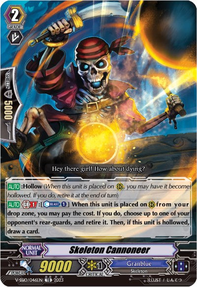 Image of Skeleton Cannoneer (V-SS10/046EN) [Premium Battle Deckset 2023]