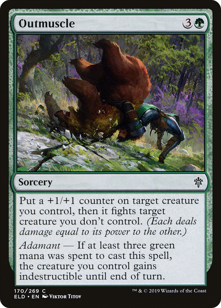 Image of Outmuscle [Throne of Eldraine]