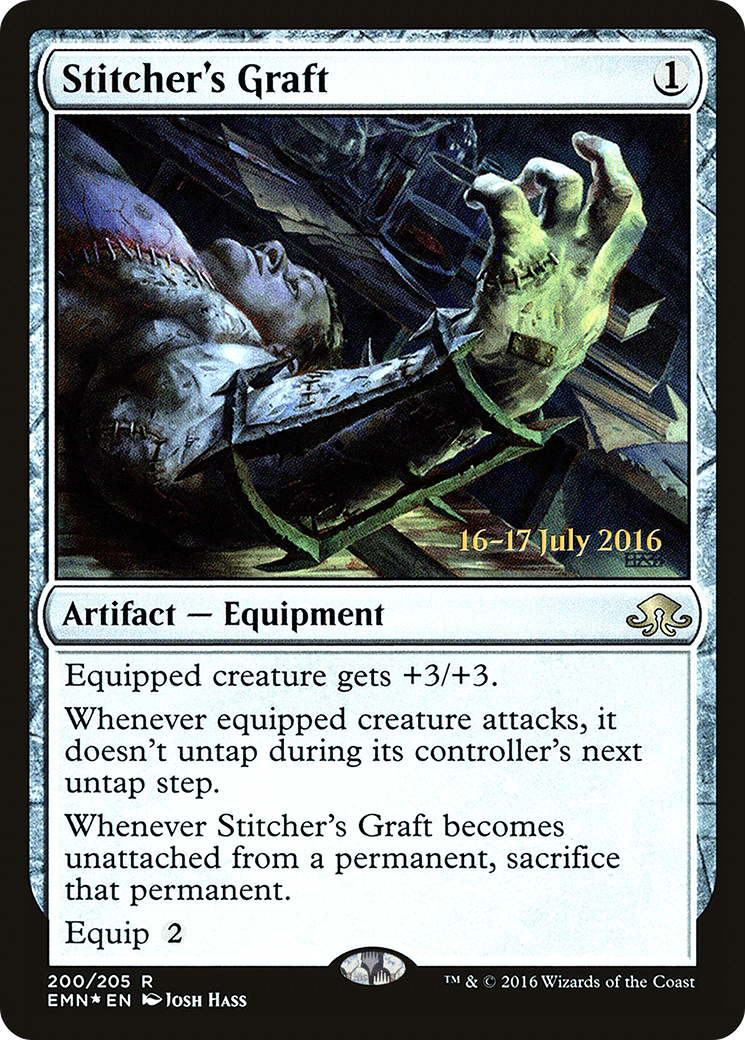 Image of Stitcher's Graft [Eldritch Moon Prerelease Promos]