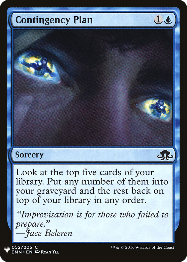 Image of Contingency Plan [Mystery Booster]