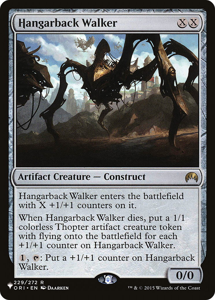 Image of Hangarback Walker [The List]