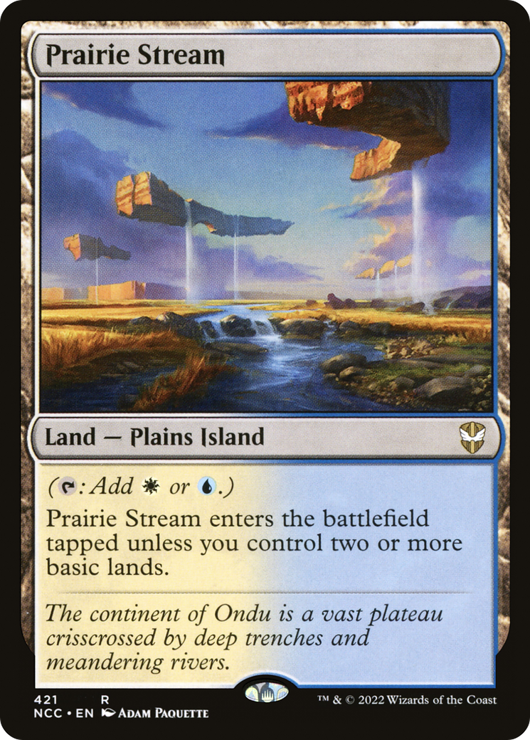 Image of Prairie Stream [Streets of New Capenna Commander]