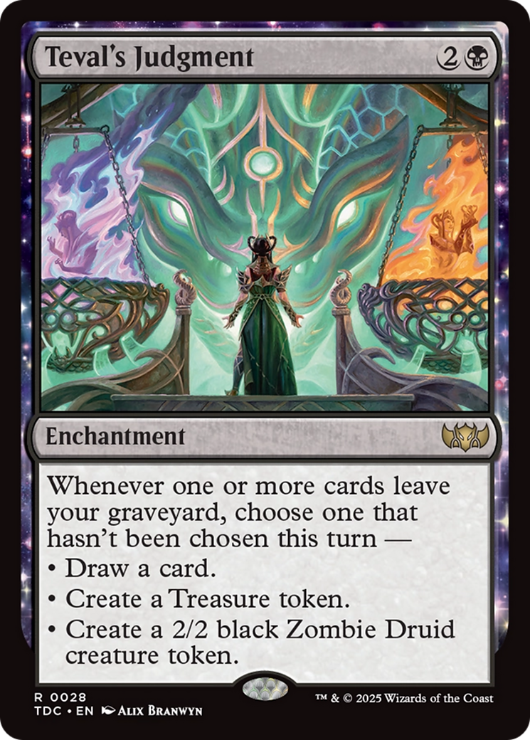 Image of Teval's Judgment [Tarkir: Dragonstorm Commander]