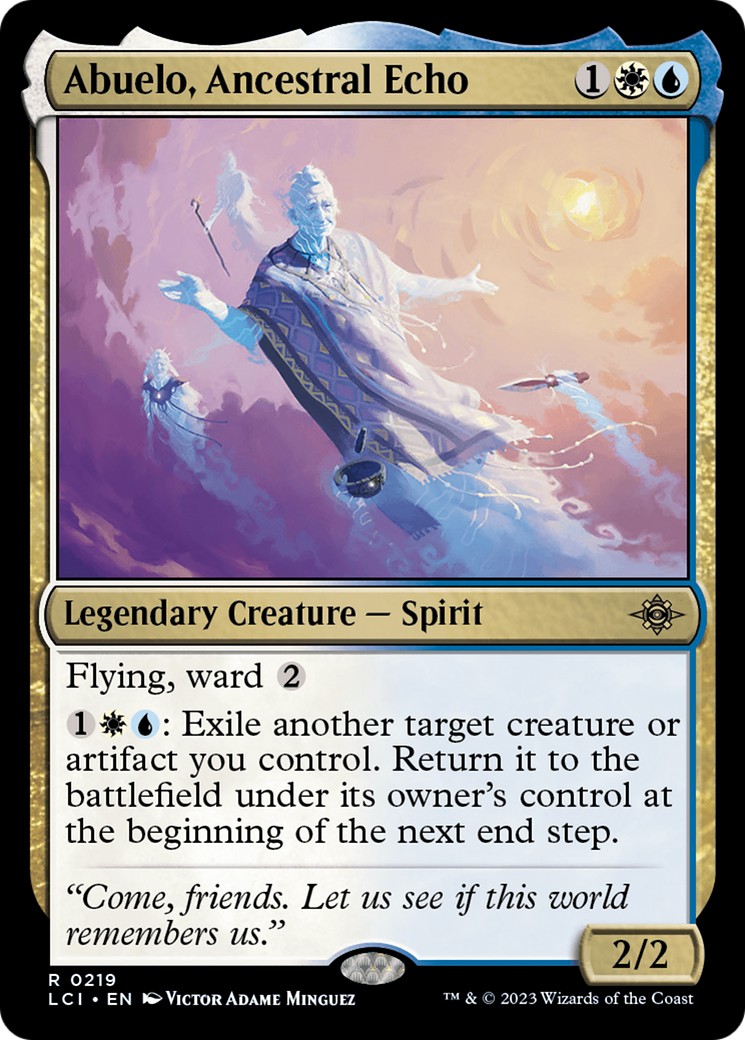 Image of Abuelo, Ancestral Echo [The Lost Caverns of Ixalan]