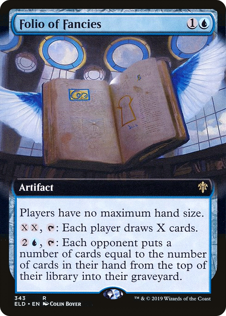 Image of Folio of Fancies (Extended Art) [Throne of Eldraine]