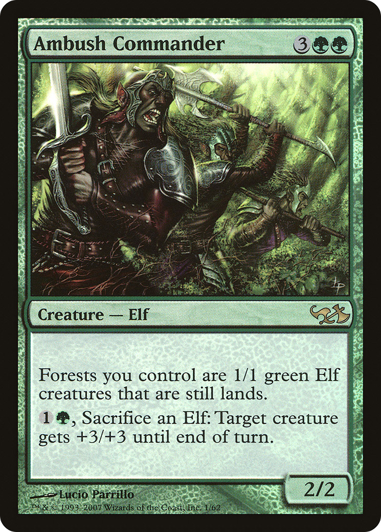 Image of Ambush Commander [Duel Decks: Elves vs. Goblins]