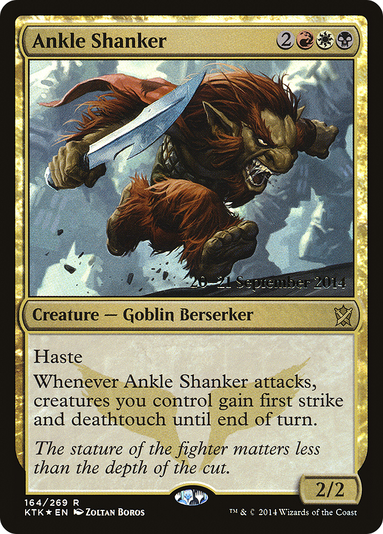 Image of Ankle Shanker [Khans of Tarkir Prerelease Promos]