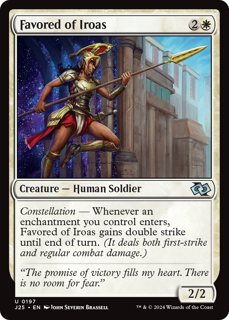 Image of Favored of Iroas [Foundations Jumpstart]
