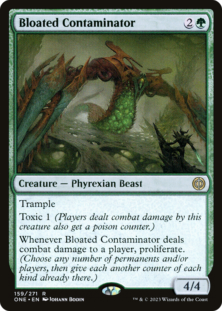 Image of Bloated Contaminator [Phyrexia: All Will Be One]