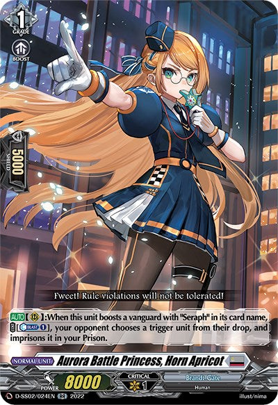 Image of Aurora Battle Princess, Horn Apricot (D-SS02/024EN) [Festival Collection 2022]