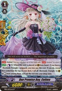 Image of Duo Promise Day, Colima (Black) (EB10/S07EN-B) [Divas Duet]