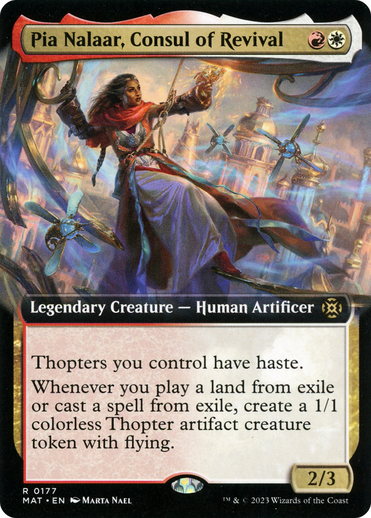 Image of Pia Nalaar, Consul of Revival (Extended Art) [March of the Machine: The Aftermath]