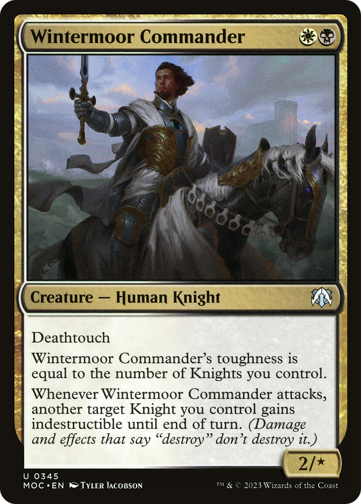 Image of Wintermoor Commander [March of the Machine Commander]