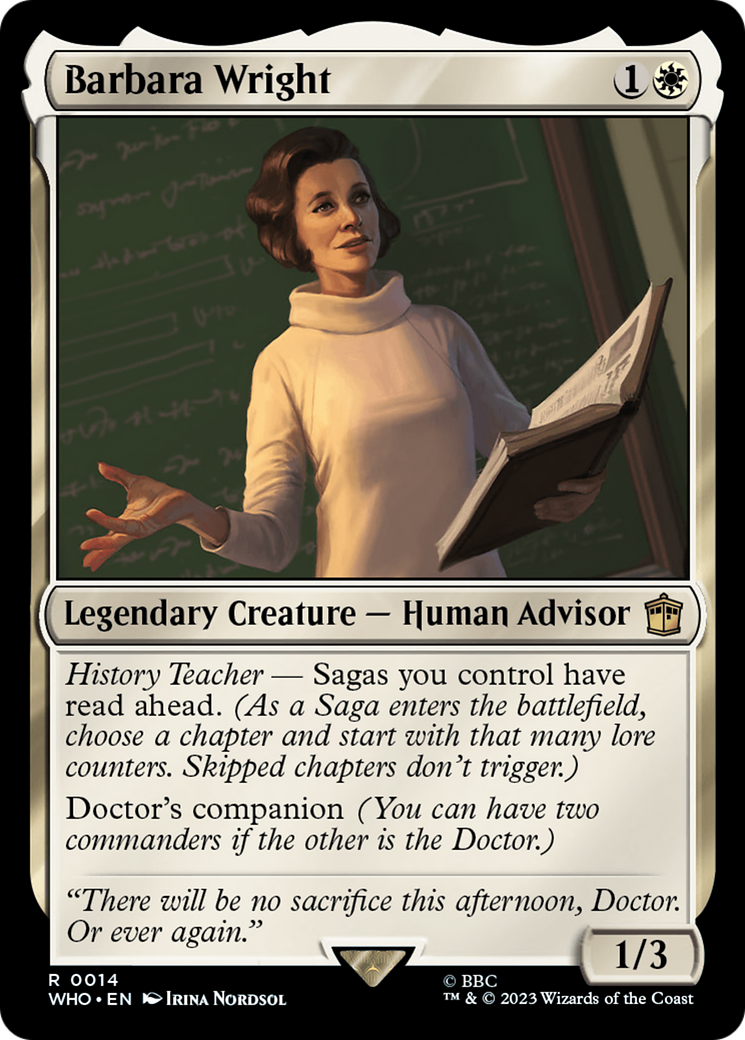 Image of Barbara Wright [Doctor Who]