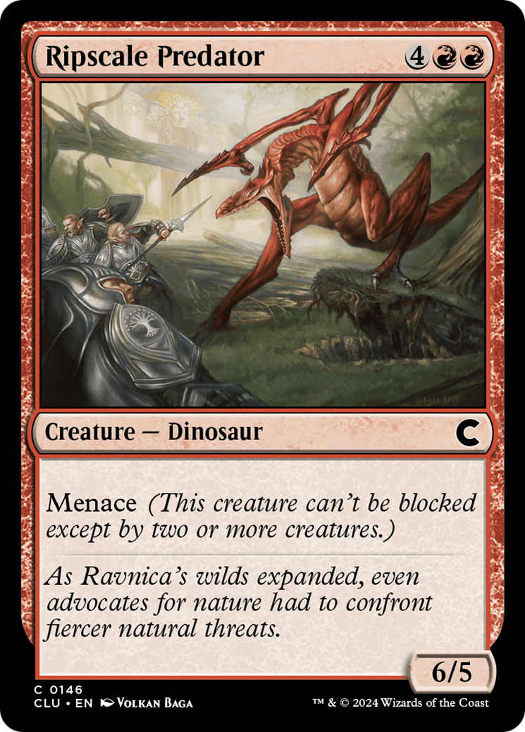 Image of Ripscale Predator [Ravnica: Clue Edition]