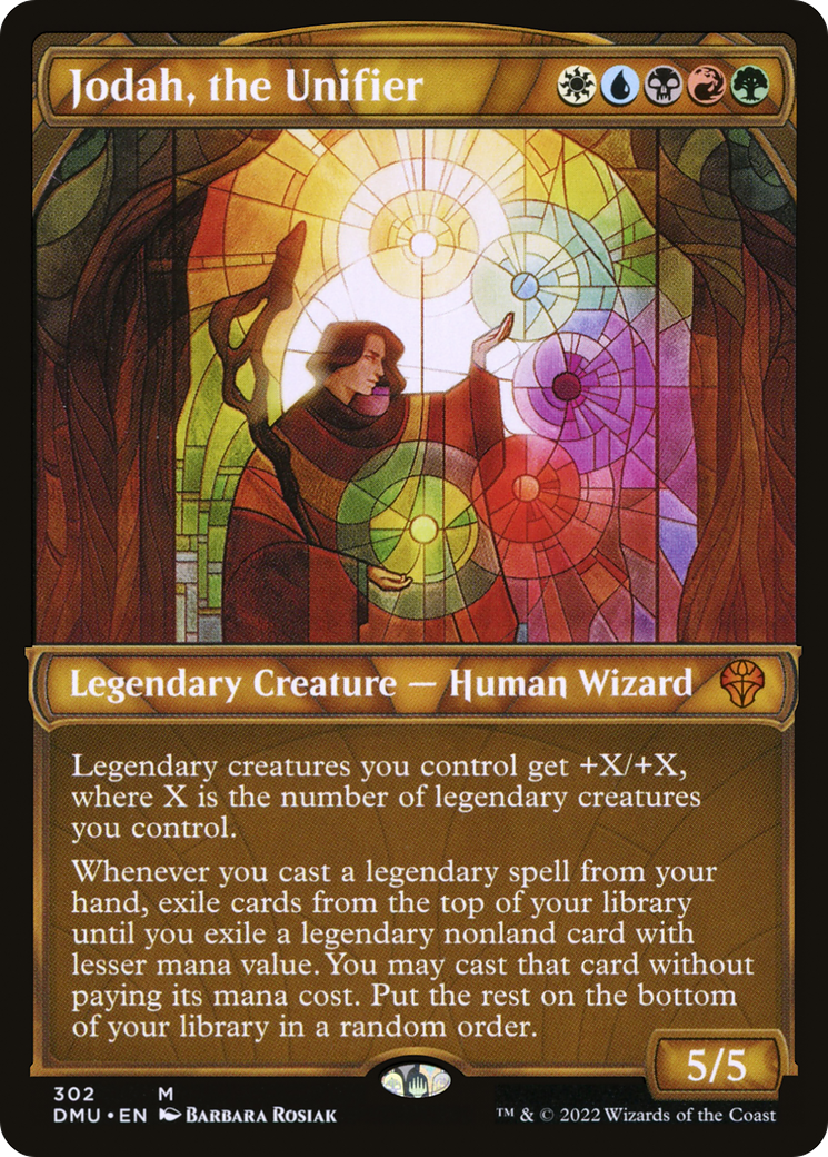 Image of Jodah, the Unifier (Showcase) [Dominaria United]