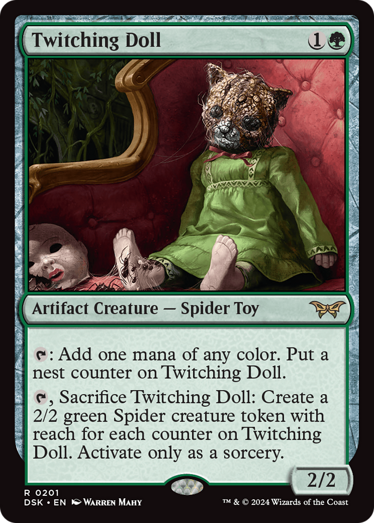 Image of Twitching Doll [Duskmourn: House of Horror]
