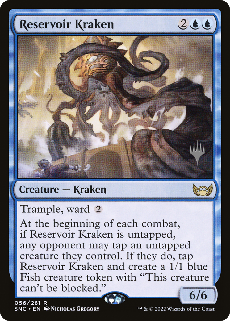 Image of Reservoir Kraken (Promo Pack) [Streets of New Capenna Promos]