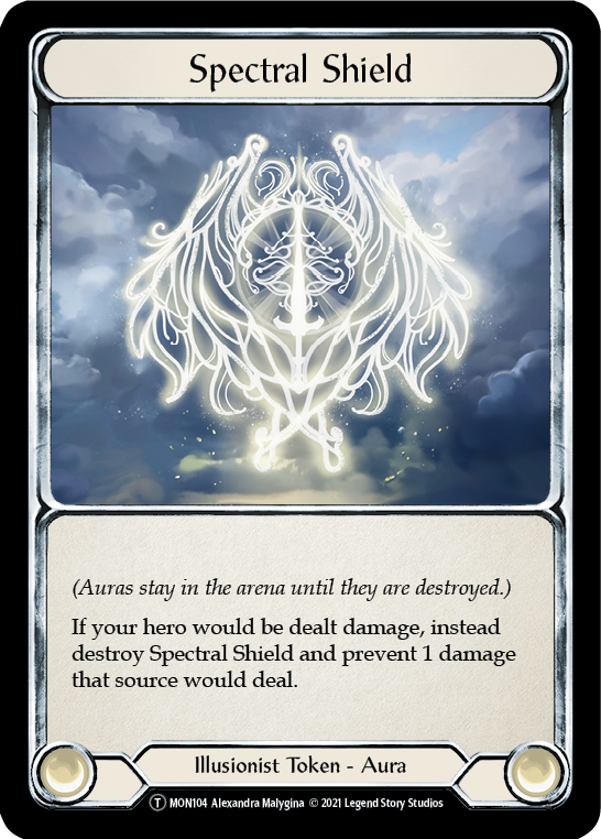 Image of Spectral Shield //Hatchet of Mind [U-MON104 // U-MON106] (Monarch Unlimited)  Unlimited Normal
