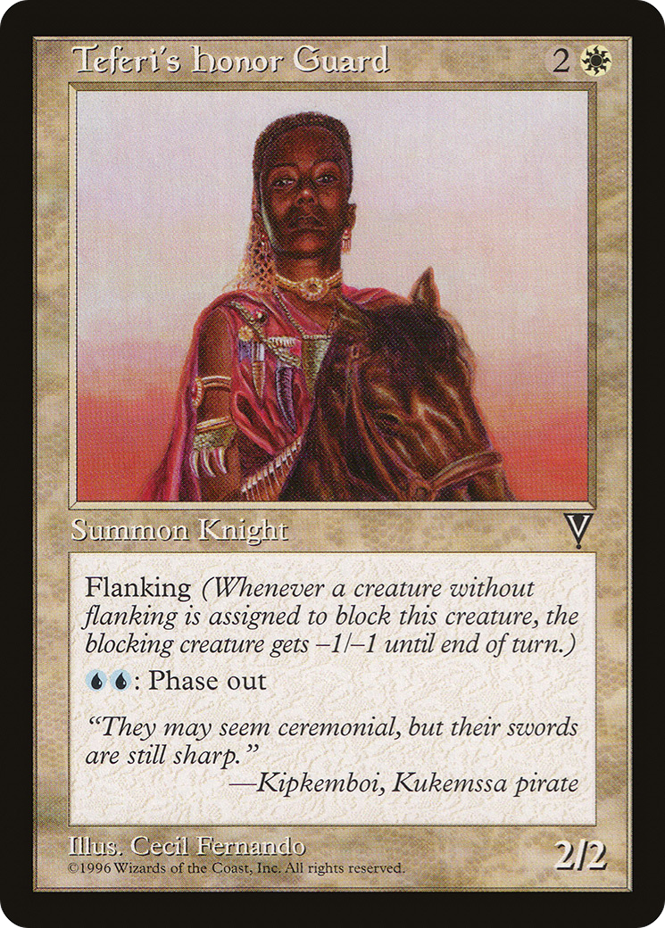 Image of Teferi's Honor Guard [Visions]