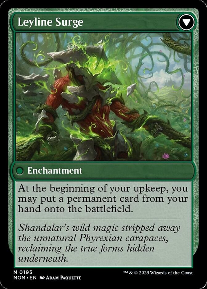 Image of Invasion of Shandalar // Leyline Surge [March of the Machine]