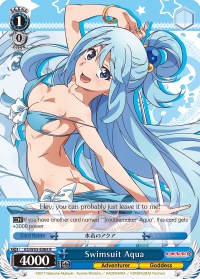 Image of Swimsuit Aqua (KS/W55-E084 R) [KonoSuba 2]