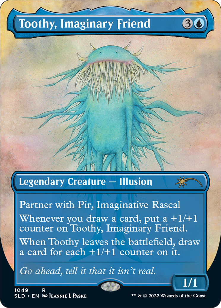 Image of Toothy, Imaginary Friend (Borderless) [Secret Lair Drop Series]