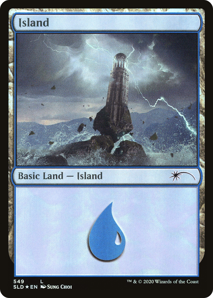 Image of Island (Wizards) (549) [Secret Lair Drop Promos]