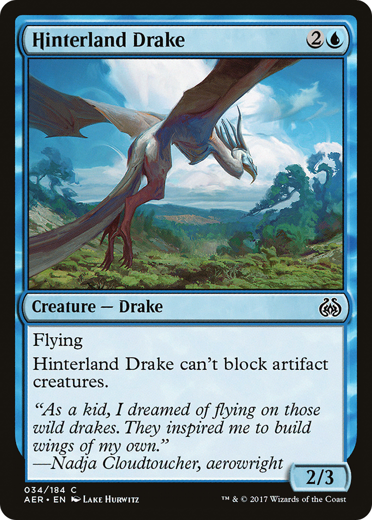 Image of Hinterland Drake [Aether Revolt]