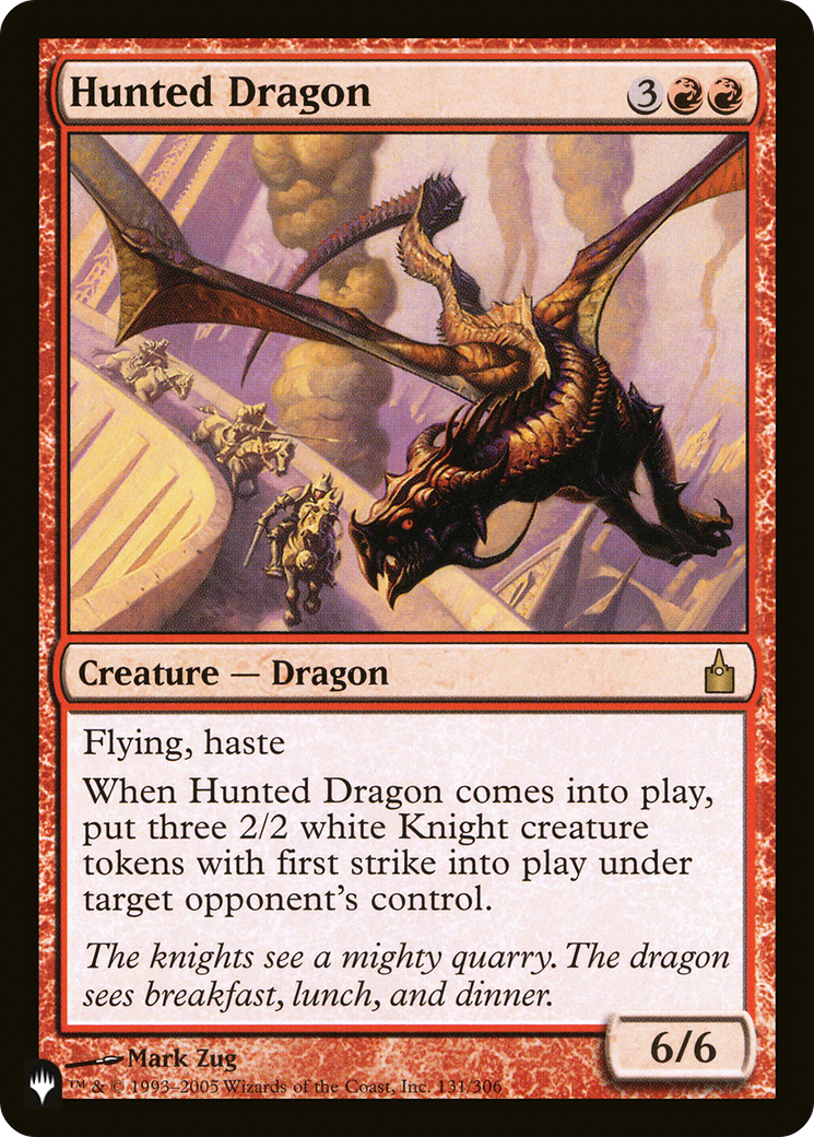Image of Hunted Dragon [The List]