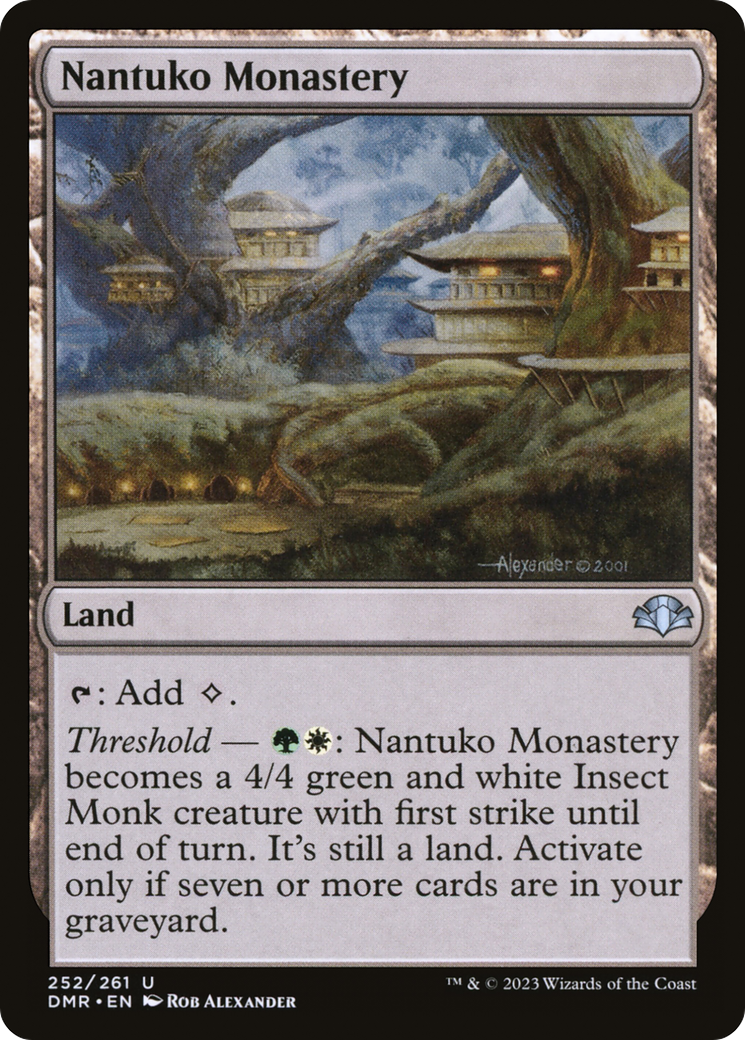 Image of Nantuko Monastery [Dominaria Remastered]