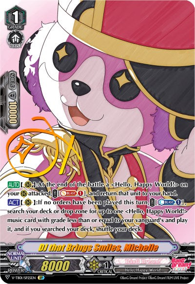 Image of DJ that Brings Smiles, Michelle (V-TB01/SP25EN) [BanG Dream! FILM LIVE]