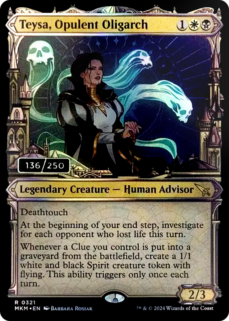 Image of Teysa, Opulent Oligarch (Serialized) [Murders at Karlov Manor]