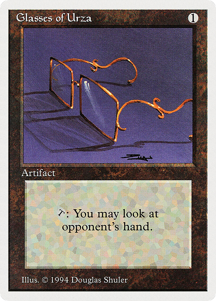 Image of Glasses of Urza [Summer Magic / Edgar]