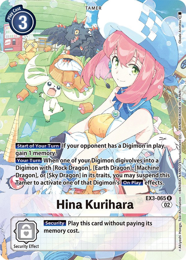 Image of Hina Kurihara [EX3-065] (Alternate Art) [Draconic Roar]