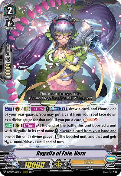 Image of Regalia of Fate, Norn (D-VS05/019EN) [V Clan Collection Vol.5]