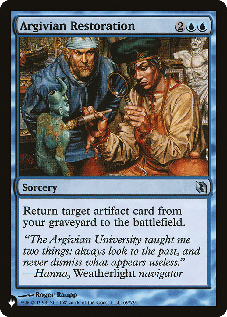 Image of Argivian Restoration [The List]