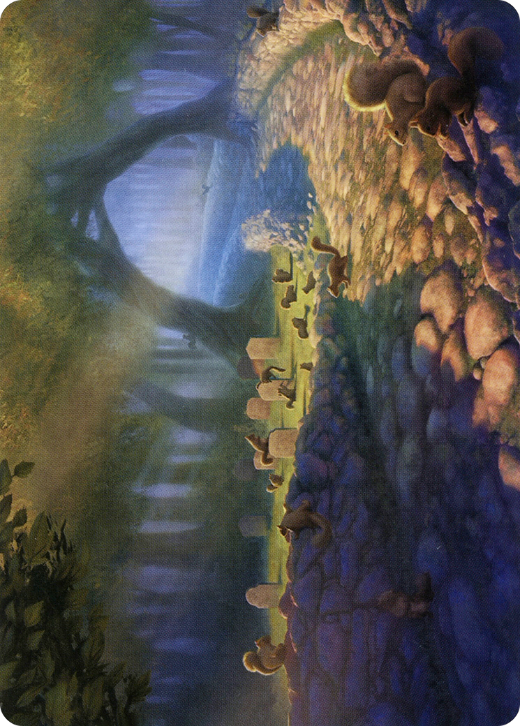 Image of Squirrel Sanctuary Art Card [Modern Horizons 2 Art Series]