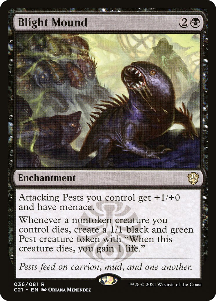 Image of Blight Mound [Commander 2021]