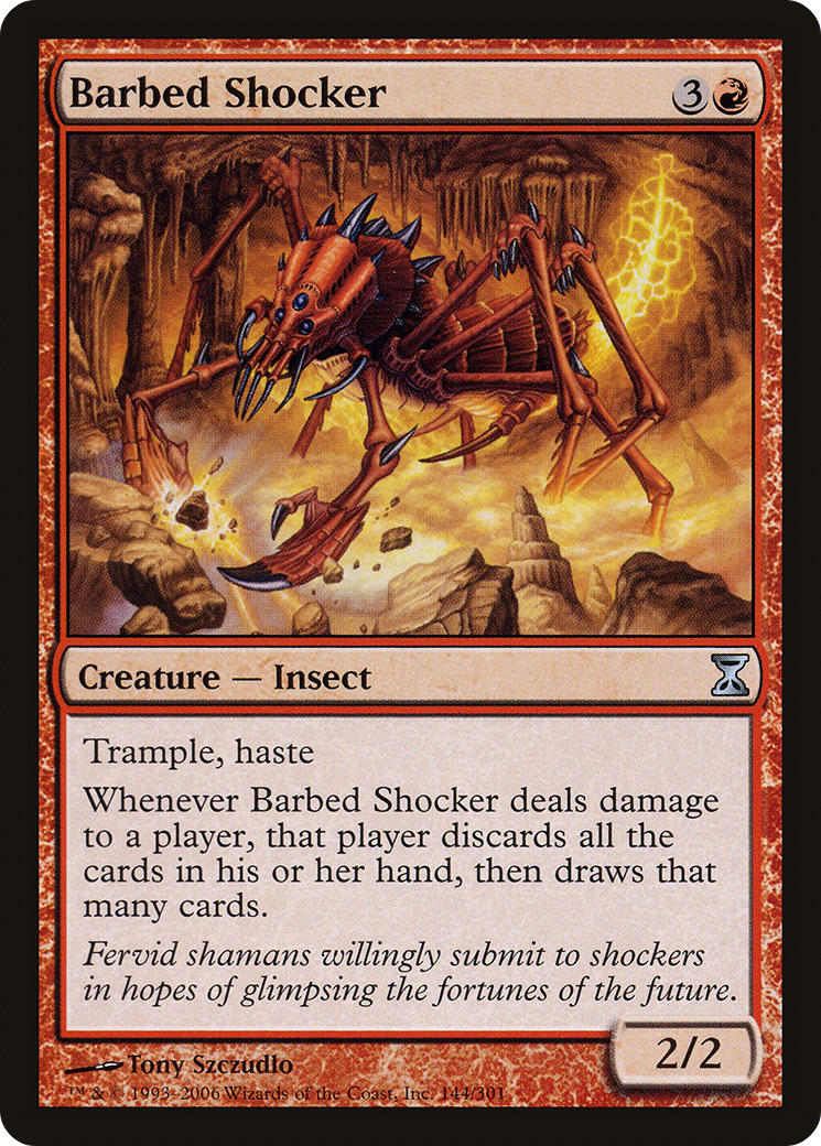 Image of Barbed Shocker [Time Spiral]