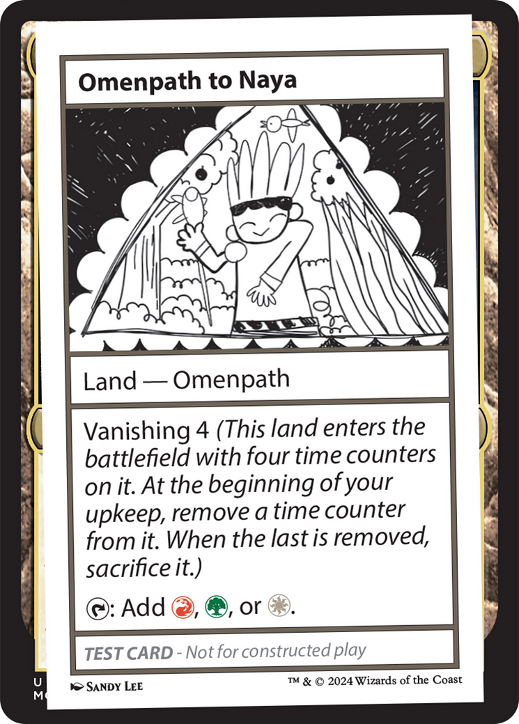 Image of Omenpath to Naya [Mystery Booster 2 Playtest Cards]