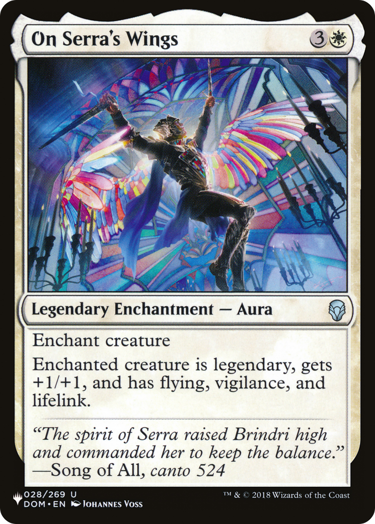 Image of On Serra's Wings [The List]