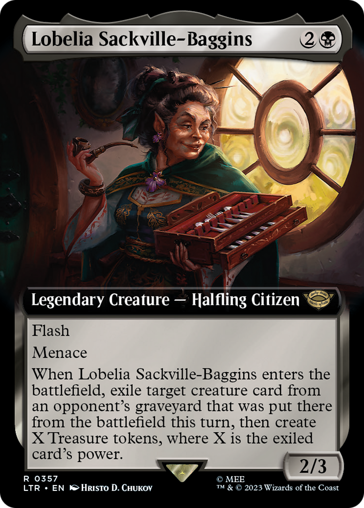 Image of Lobelia Sackville-Baggins (Extended Art) [The Lord of the Rings: Tales of Middle-Earth]