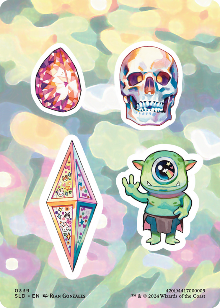 Image of Sticker Sheet (0339) [Secret Lair Drop Series]