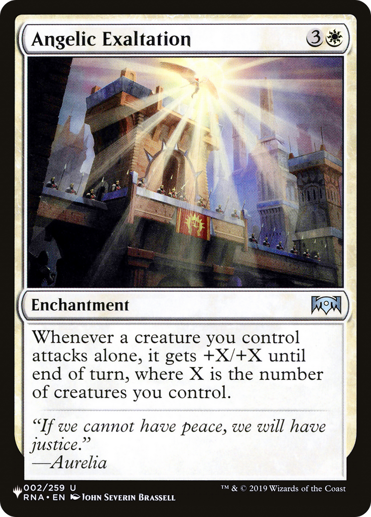 Image of Angelic Exaltation [The List]